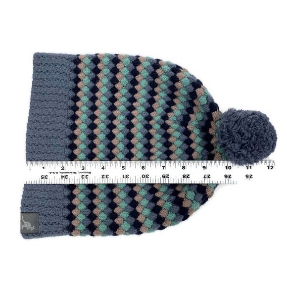 Kangol Pebble Knit Pull On Beanie Hat Top Pom Angora Wool Blend Unisex‎ - Picture 14 of 15